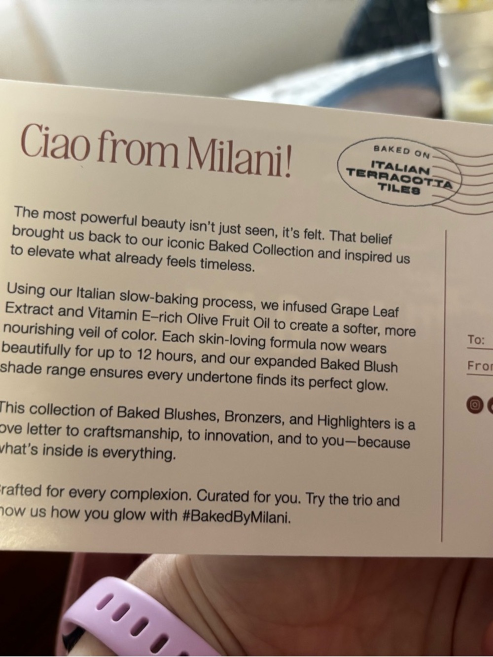 Milani Baked Collection PR and Influencer Kit - Picture 15 of 15